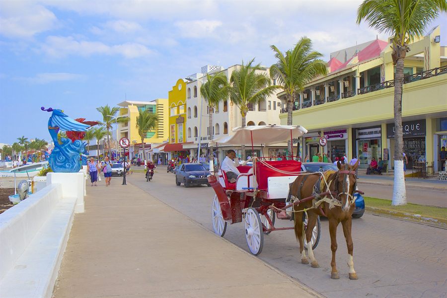 Cozumel seafront