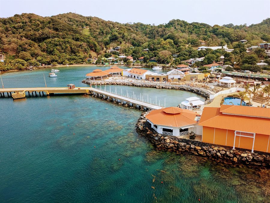 Roatan waterfront